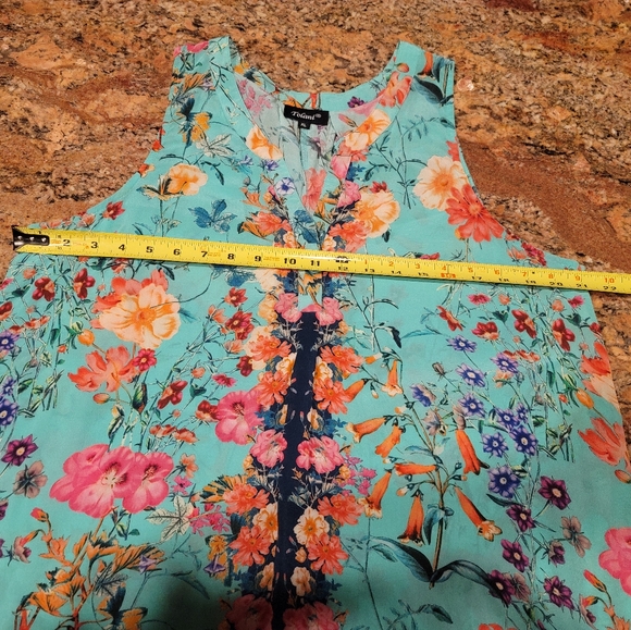 TOLANI Camila Silk Blouse XL - Picture 7 of 7